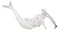 Set Of 6 Antique White Ocean Marine Mermaid Wall Hanging Decor Tree Ornaments