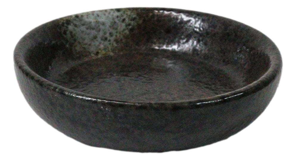 Pack Of 6 Ceramic Grey Hakumu Soy Sauce Oil Condiment Round Dishes Bowls 1.5Oz