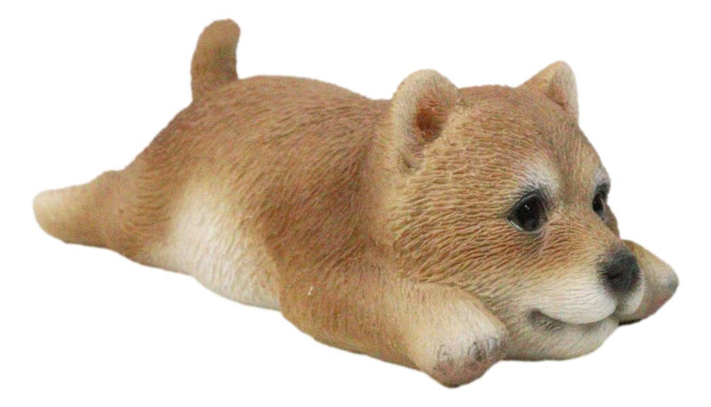 Adorable Shiba Inu Dog Magnetic Figurine 5" Long Pet Pal Puppy Dogs Accent