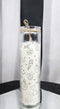 Mystical Magic Symbols White Sage Wicca Tall Tube Scented Candle Home Fragrance