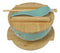 Turquoise Japanese Crane Donburi Ramen Bowl With Lid Trivet Spoon Chopsticks Set