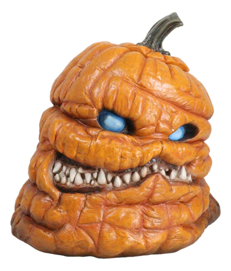 Halloween Extreme Ray Villafane Pumpkin Sculpture Spooky Grinning Skull Head