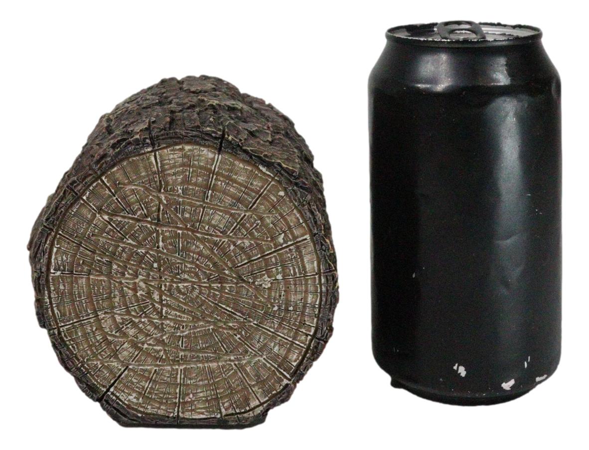 Daydreaming Black Bear in Tree Log Home Decorative Jewelry Trinket Box Figurine - Ebros Gift