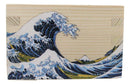 Set Of 3 Great Wave Of Kanagawa Hokusai Traditional Masu Square Box Sake Cups