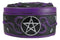 Wicca Occultic Alchemist Snake Serpent With Pentagram Small Trinket Box 4"D