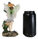 Enchanted Garden Calla Lily Floral Fairy Carrying A Bouquet Of Flowers Figurine