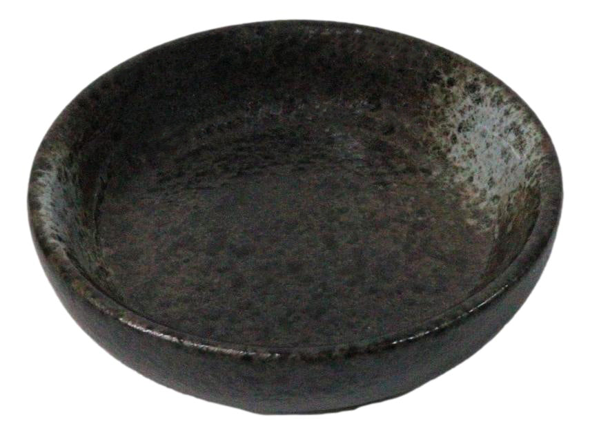 Pack Of 6 Ceramic Grey Hakumu Soy Sauce Oil Condiment Round Dishes Bowls 1.5Oz
