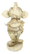 When Pigs Fly Steampunk Air Craft Pilot Aviator Pig Faux Wood Rustic Figurine