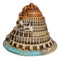 Old Testament Judeo Christian Abandoned Tower of Babel Archaeological Figurine