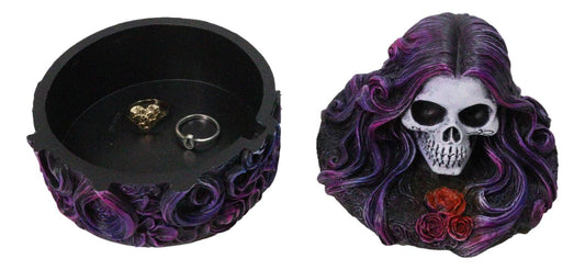 Day Of The Dead Secrets Of The Macabre Katrina Skeleton Boudoir Trinket Box