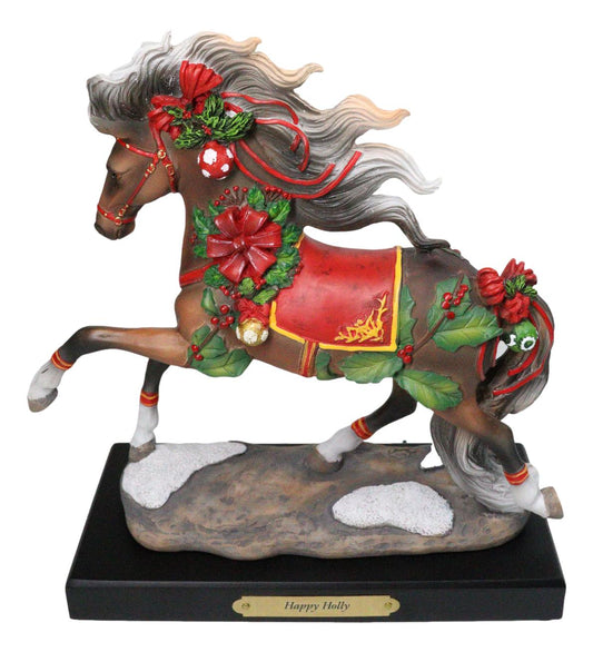 Happy Holly Strolling Steed Horse Western Decor Figurine By Laurie Prindle