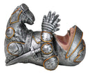 Royal Knight Suit of Armor Wine Guzzler Holder Kitchen Decor Resin Figurine