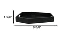 Gothic Dark Arts Spooky Vampire Coffin Trinket Jewelry Tray With Handles 9.5" L