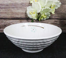 Set Of 6 Modern Yukino Hana Melamine Large Ramen Soup Pasta Salad Bowls 46oz 9"D