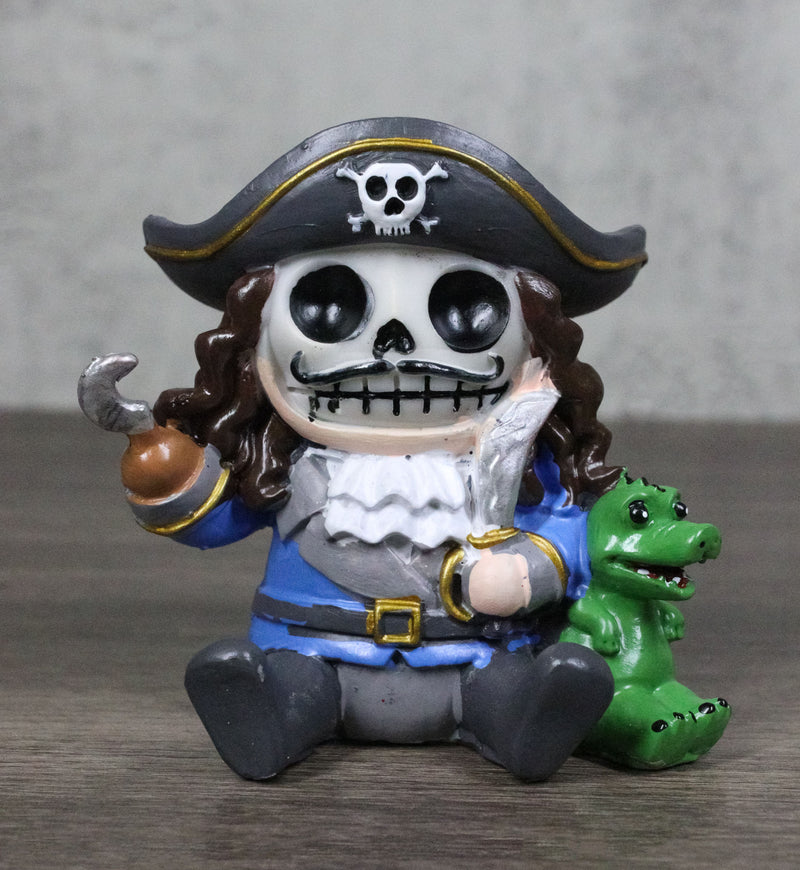 Furry Bones Arrr Matey Villain Pirate Captain Hook Peter Pan Figurine Furrybones