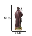Apostle Disciple Of Jesus Saint Philip Holding Tall Cross Figurine 12" Series