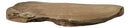 Bohemian Rustic Live Edge Irregular Shaped Teak Wood Charcuterie Cheeseboard - Ebros Gift