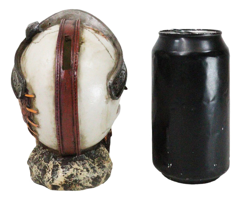 Western Texas Longhorn Silver Concho Buckle Skull Money Coin Bank Figurine