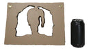 Rustic Forest Sasquatch Big Foot By Pine Trees Entering Man Cave Wall Decor