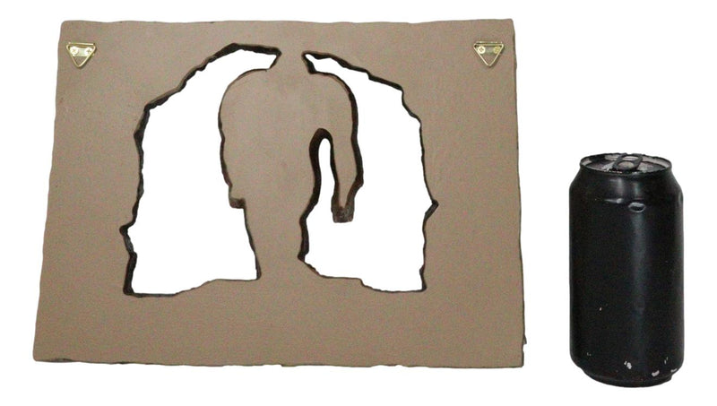 Rustic Forest Sasquatch Big Foot By Pine Trees Entering Man Cave Wall Decor