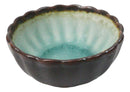 Pack Of 6 Crackle Green Midori Kannyu Small Round Appetizer Sauce Kozara Dishes