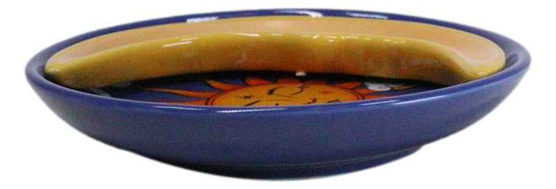 Wicca Celestial Belenos Sun God And Luna Moon Goddess Night Day Trinket Dish