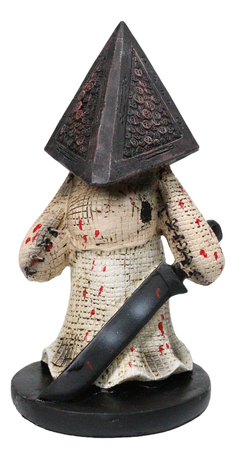 Silent Hill Pyramid Head Boss Villain Halloween Pinheads Monster Figurine