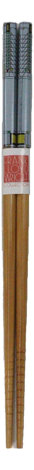 5 Pairs Of Tree Of Life Martin House Frank Wright Ridged Wooden Chopsticks Set