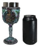 Wicca Triple Moon Goddess Maiden Mother Crone Witchcraft Wine Goblet Chalice 5oz