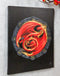 Anne Stokes Beltane Drake Sabbats Wheel of The Year Dragon Canvas Wall Decor