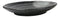 Pack Of 5 Ceramic Charcoal Grey Tone Hakumu Porcelain Round Dinner Plates 8.75"D