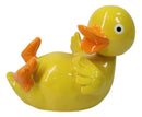 Bath Buddy Whimsical Yellow Duckie Duckling Duck Money Coin Savings Piggy Bank