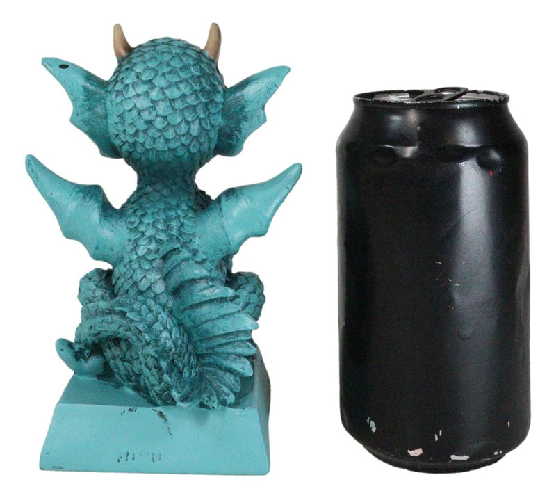 Turquoise Koan Cartoon Dragon Figurine You Can Never Have Too Many Dragons!