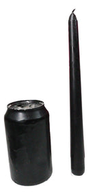 Set of 4 Witchcraft Ritual Spell Vampire Tears Dripping Pink Black Taper Candles