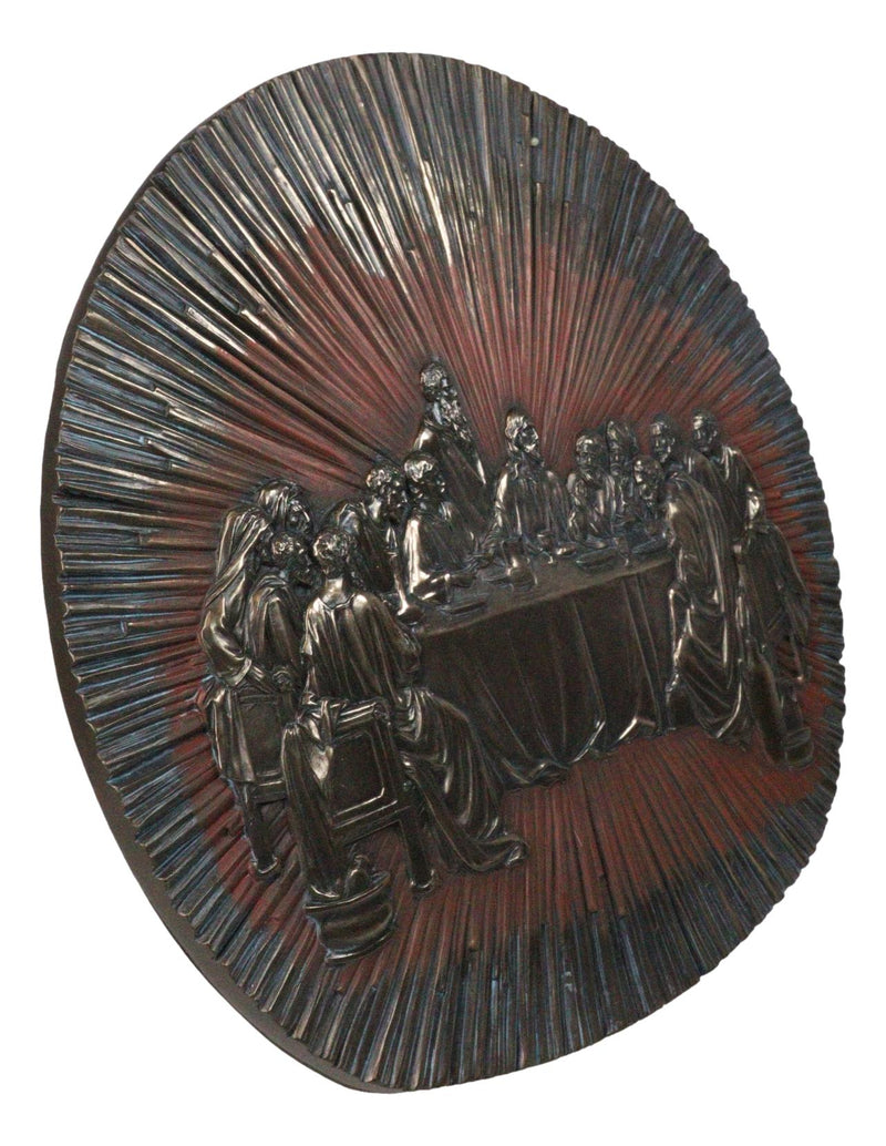 Da Vinci The Last Supper of Jesus and Disciples Wall Decorative Relief Figurine