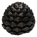 Pack of 2 Cozy Pines Rustic Lodge Pinecone Figurines Decorative Pine Cone Accent