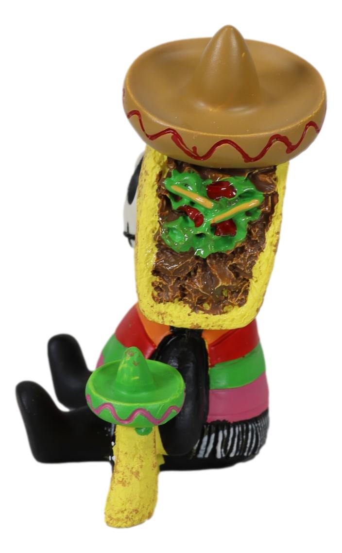 Furrybones Pancho The Taco King with Sombrero And Nachos Furry Bone Figurine