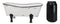 Western Country Rustic Metal Freestanding Bathtub Replica Decor 10"L