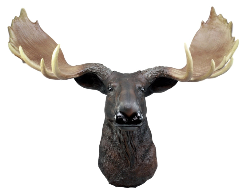 Ebros North American Bull Moose Wall Decor ANTLERS ONLY