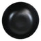 Pack Of 6 Modern Matte Black Melamine Round Appetizer Rice Shallow Bowls 16oz
