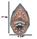 Set Of 2 Nautical Sea Great White Shark Jaws Wall Soda Beer Bottle Cap Openers