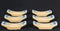 Pack Of 6 Blue River Ao Nagashi Collection Porcelain Chopsticks Hashioki Rest