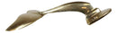 Set of 2 Brass Gold Nautical Sea Baleen Blue Whale Tail Wall Coat Hook Hangers