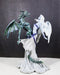 The Dark Chemical Wedding Union of Night Dragon and Morning Angel Figurine