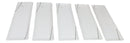 Pack Of 5 Yukino Hana Collection Ceramic Rectangular Serving Platter 14" Long