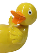 Bath Buddy Whimsical Yellow Duckie Duckling Duck Money Coin Savings Piggy Bank