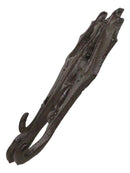 Pack Of 2 Cast Iron Rustic Fantasy Viking Beowulf Dragon 3Pegs Wall Keys Hook
