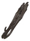 Pack Of 2 Cast Iron Rustic Fantasy Viking Beowulf Dragon 3Pegs Wall Keys Hook