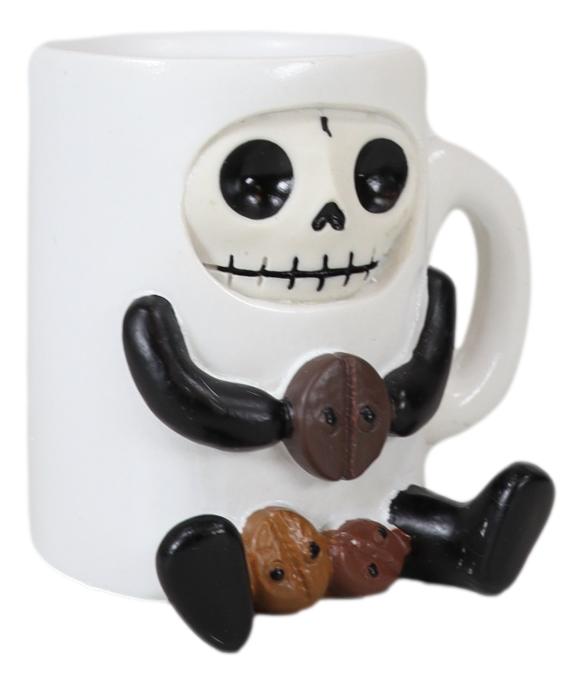 Furrybones Cup of Joe The Coffee Bean Morning Beverage Mug Furry Bone Figurine