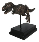Jurassic T-Rex Tyrannosaurus Rex Dinosaur Fossil Skeleton Statue On Base Stand